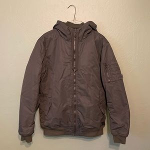 Vans Hooded Insulated Bomber Jacket - M